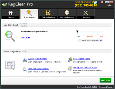 نرم افزار پاکسازی رجیستری - SysTweak Regclean Pro 6.21