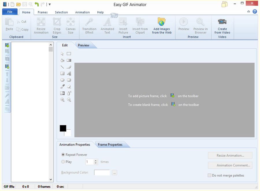 نرم افزار ساخت عکس های متحرک - Easy GIF Animator Pro 6.1