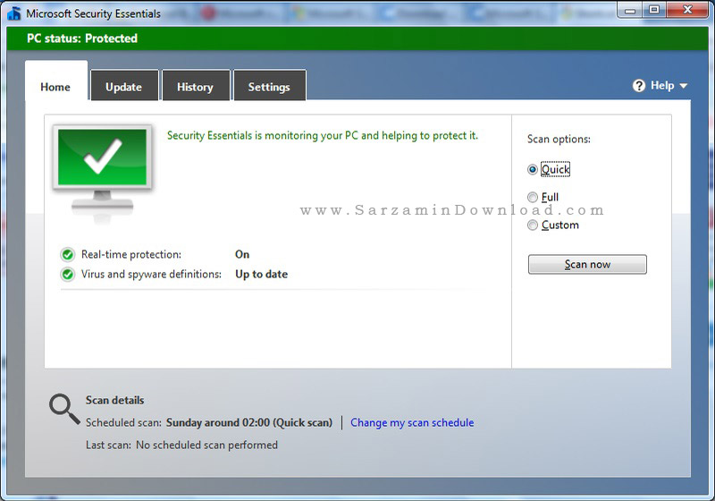 [تصویر:  Microsoft.Security.Essentials.4.8_b.jpg]