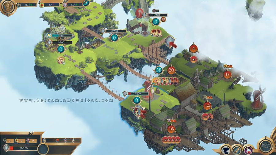 بازی استراتژیک شهر آسمانی (برای کامپیوتر) - Highlands PC Game