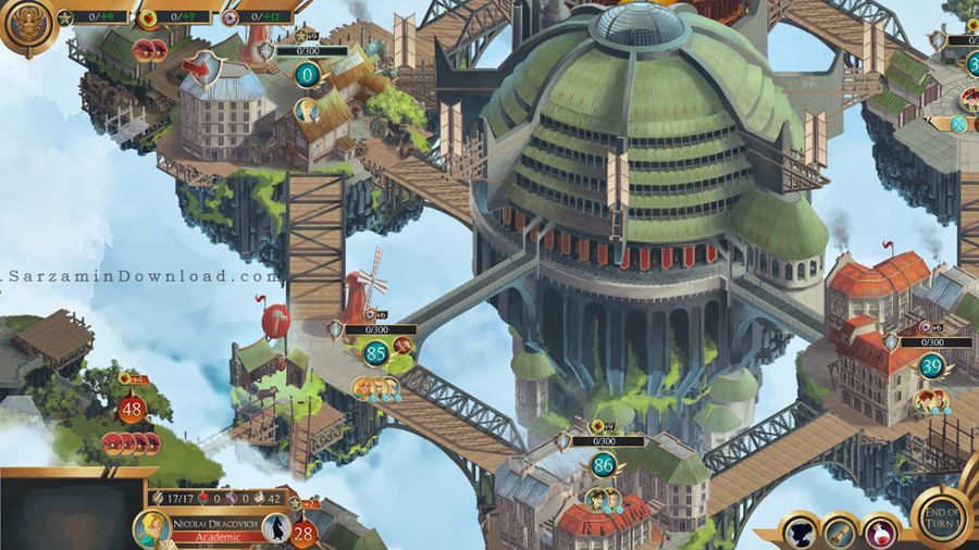 بازی استراتژیک شهر آسمانی (برای کامپیوتر) - Highlands PC Game