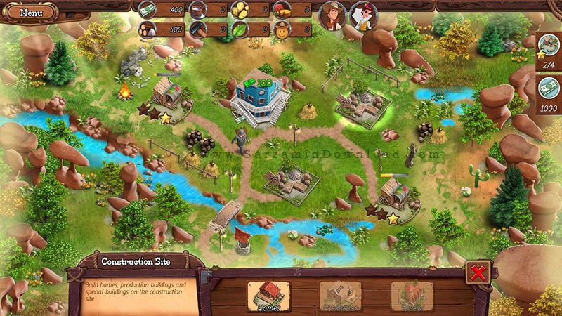 بازی مدیریتی روستا (برای کامپیوتر) - Country Tales PC Game