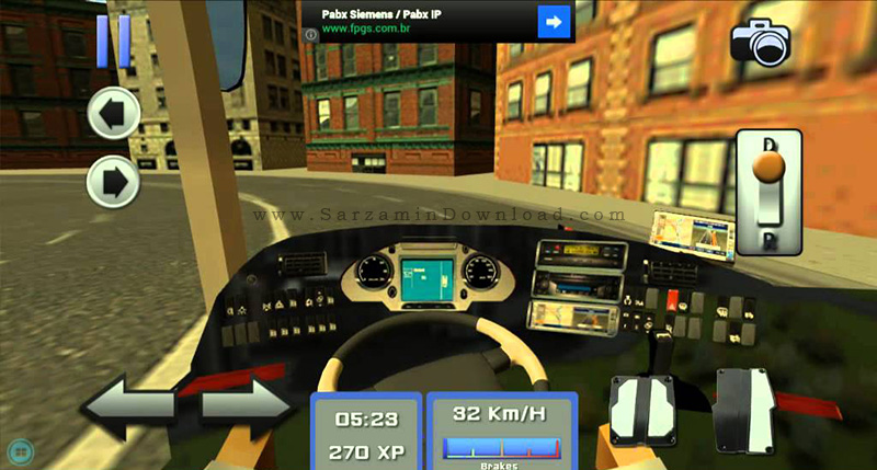 بازی اتوبوس (برای اندروید) - Bus Simulator 3D 1.8.7 Android