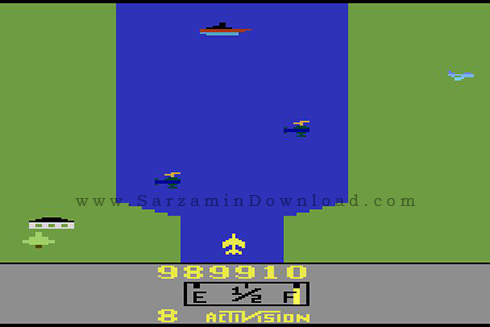 بازی اتاری هواپیما (برای کامپیوتر) - River Raid Atari PC Game