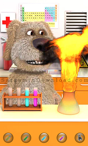 بازی سگ سخنگو (برای اندروید) - Talking Ben the Dog 3.3 Android