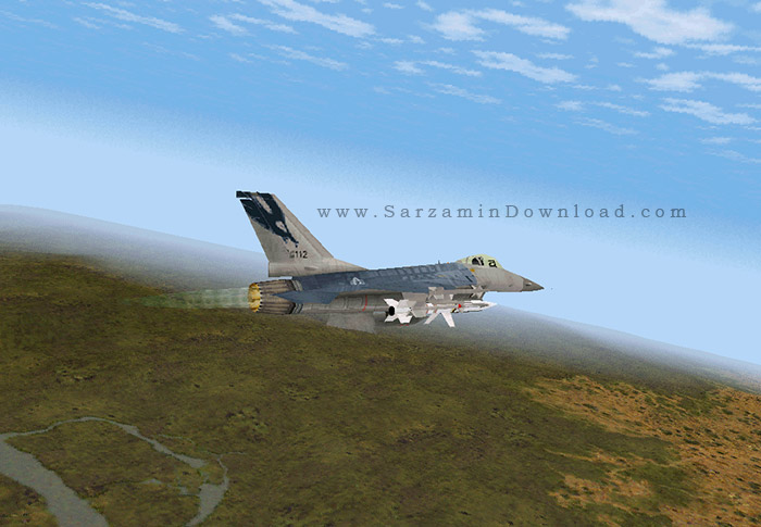 بازی جت جنگی (برای کامپیوتر) - F16 Multirole Fighter PC Game