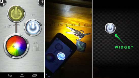 چراغ قوه (برای اندروید) - FlashLight HD LED Pro 1.9 Android