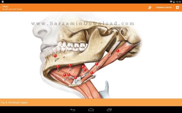 نرم افزار پزشکی (برای اندروید) - Sobotta Anatomy Atlas 2.8.1 Android