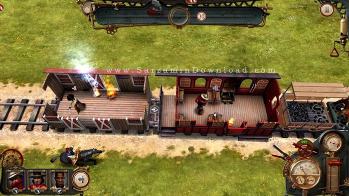 بازی قطار جایزه (برای کامپیوتر) - Bounty Train PC Game