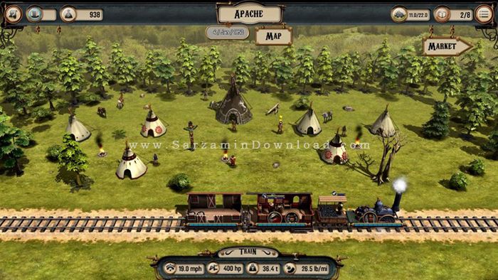 بازی قطار جایزه (برای کامپیوتر) - Bounty Train PC Game