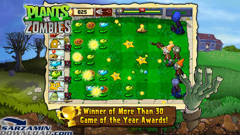 بازی گیاهان علیه زامبی ها برای موبایل آیفون - Plants vs Zombies 2 v.3.0.1 iOS