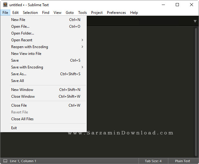 نرم افزار ویرایش متن و کد - Sublime Text 3