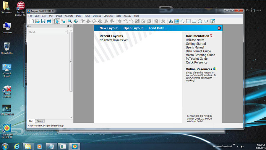 نرم افزار رسم نمودار های 2 بعدی و 3 بعدی (برای ویندوز) - Tecplot 360 EX 2021 R2 v2021.2.0.7461 Windows