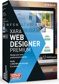 نرم افزار طراحی صفحات وب (برای ویندوز) - Xara Web Designer Premium 16.2.1.57326 Windows