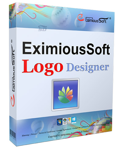 نرم افزار حرفه ای طراحی لوگو (برای ویندوز) - EximiousSoft Logo Designer Pro 3.10 Windows