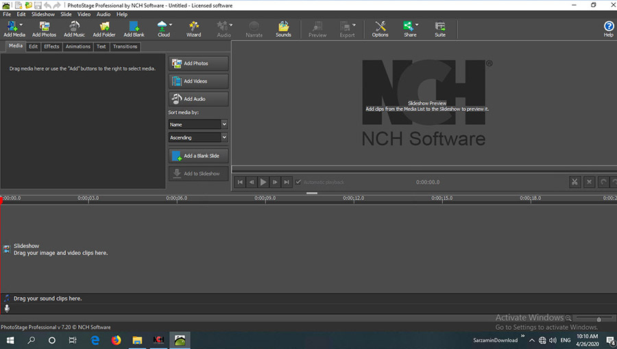 نرم افزار ساخت آلبوم عکس دیجیتال (برای ویندوز) - PhotoStage Slideshow Producer Pro 7.20 Windows