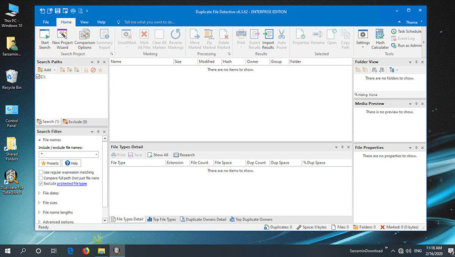 نرم افزار حذف فایل های تکراری (برای ویندوز) - Duplicate File Detective ...