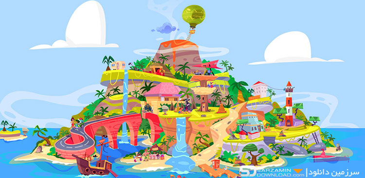 بازی فرار از جزیره بد بو (برای اندروید) - Escape Funky Island 1.02 Android