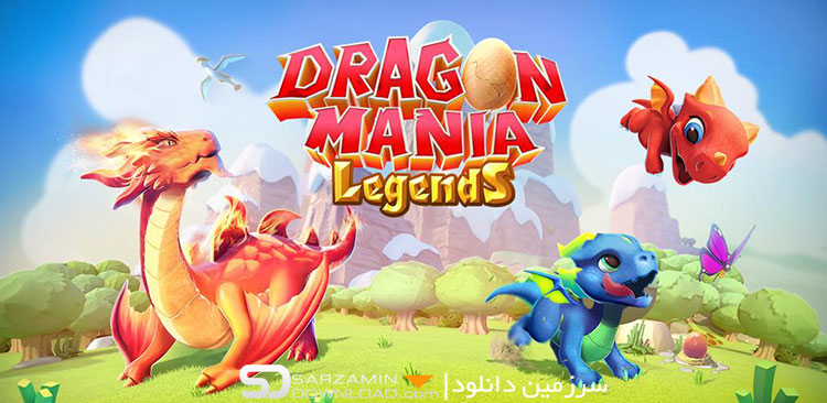 بازی اژدهای افسانهای (برای اندروید) - Dragon Mania Legends 4.8.0i Android