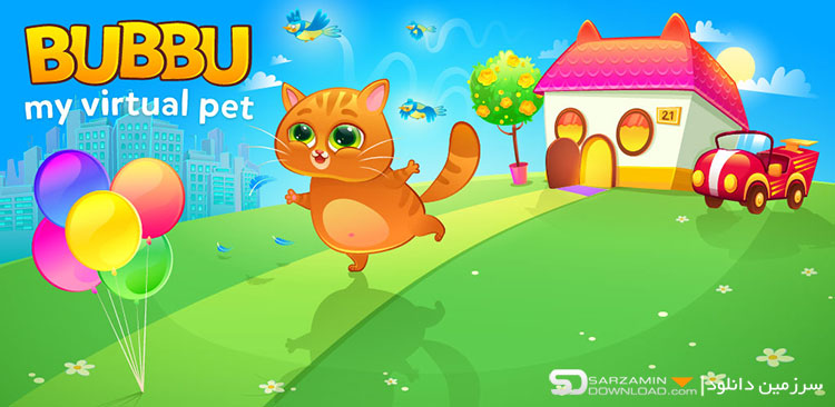 بازی گربه بوبو (برای اندروید) - Bubbu – My Virtual Pet 1.68 Android