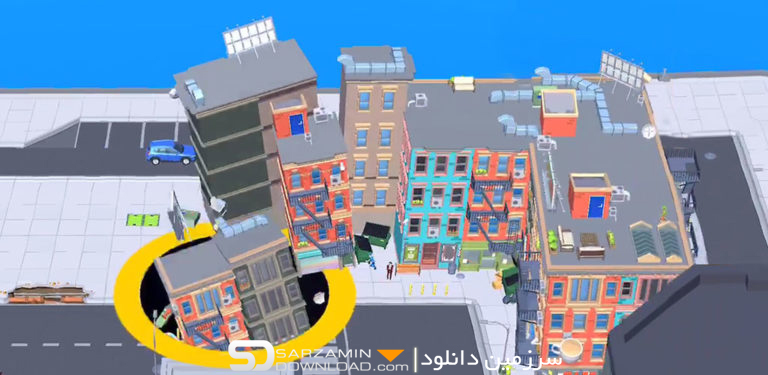 بازی سیاهچاله (برای اندروید) - Hole.io 1.6.4 Android