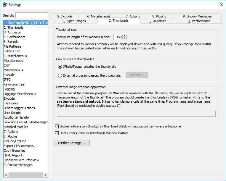 نرم افزار نمایش و مدیریت تصاویر (برای ویندوز) - JPhotoTagger 0.41.0 Windows